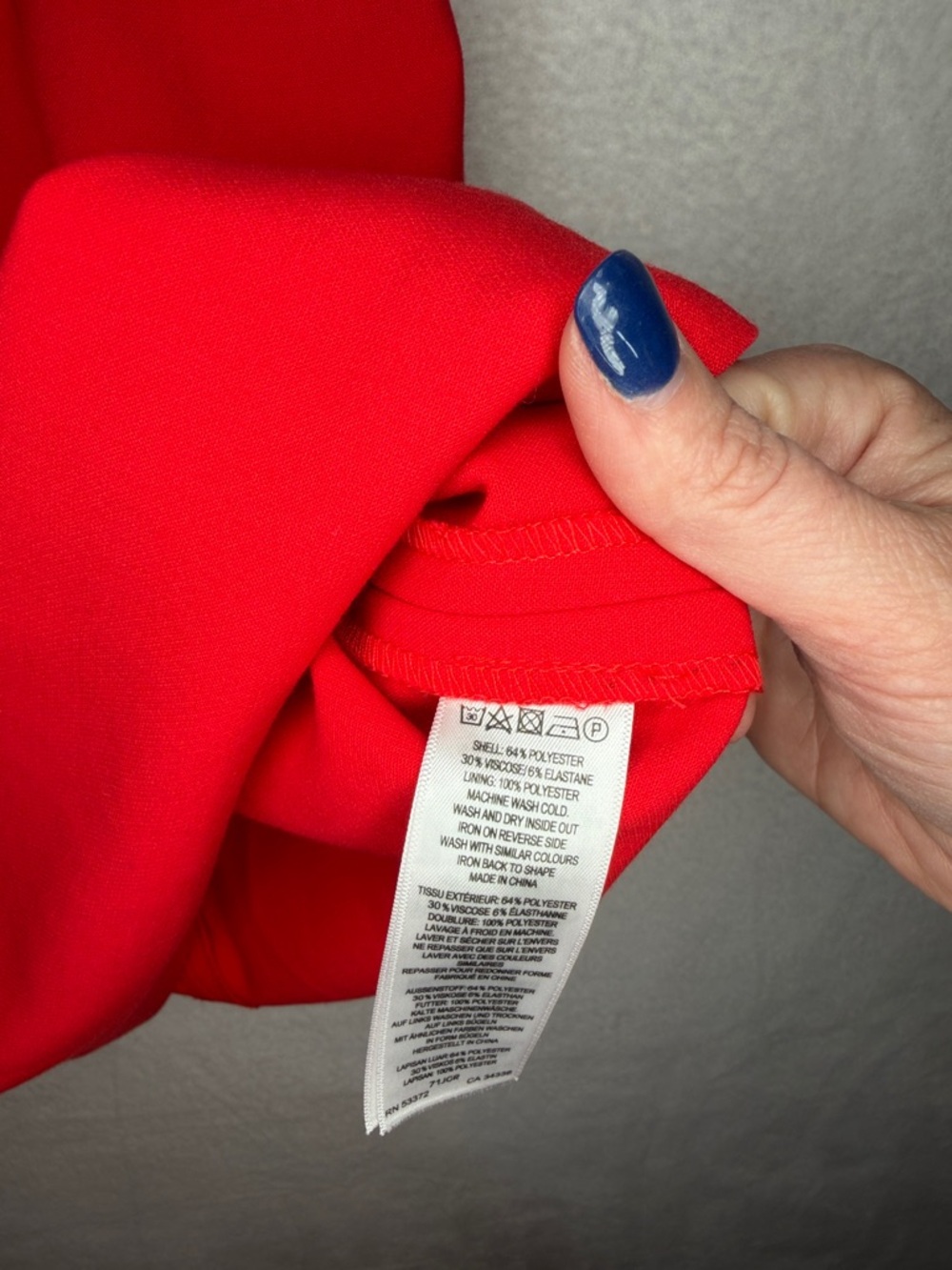 French Connection Women's Bright Pink & Orange A-Line Dress Colorblock Summer - Picture 7 of 10